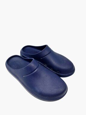 OOFOS OOcloog Recovery Clogs Navy Blue Women's Size 9 EU 40 Comfort Shoes